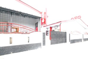 Fassade der Unterkunft