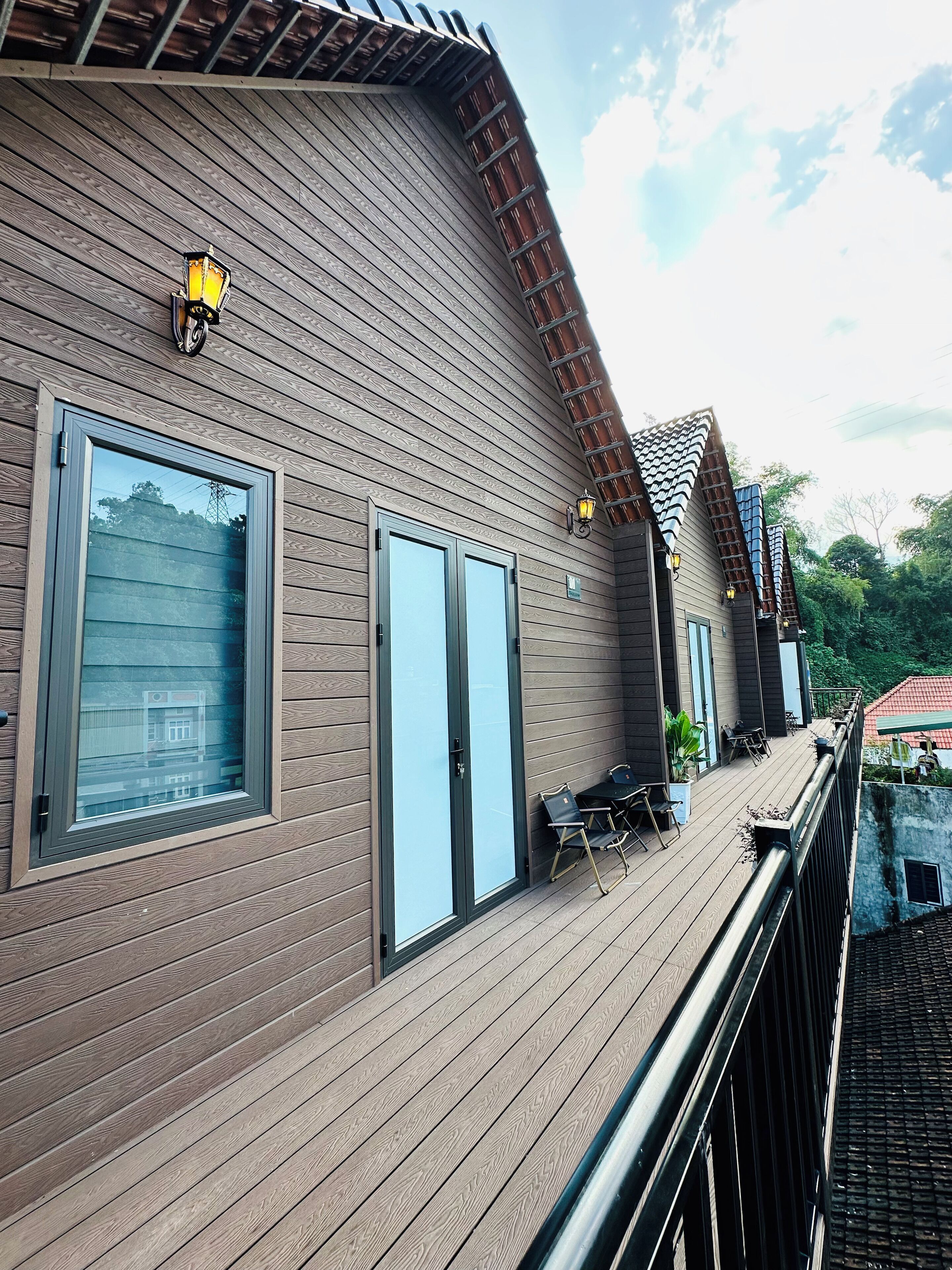 Fachada de la propiedad