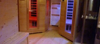 Maison de vacances 'Chalet Bellevue' avec vue sur la montagne, piscine partagée et Wi-Fi