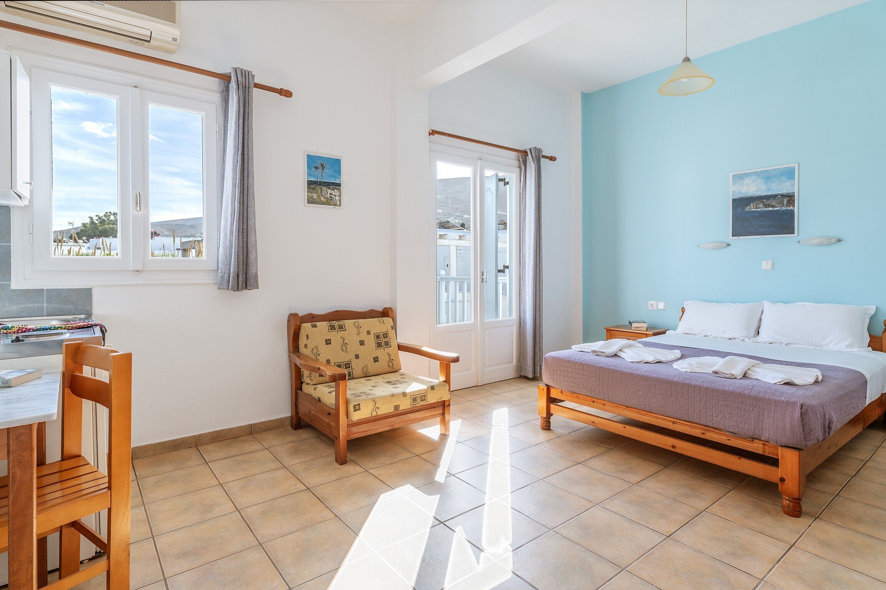 1 dormitorio, wifi gratis, ropa de cama