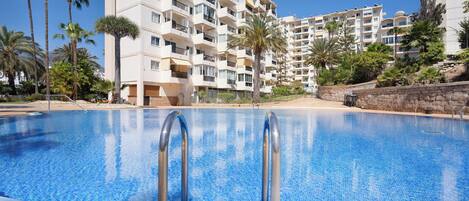 Una piscina climatizada