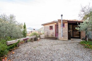 Exterior - Eco chalet ,  grande terrasse ,vue imprenable. (Sospel)