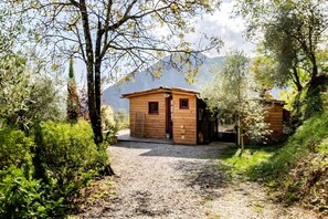 Exterior - Eco chalet ,  grande terrasse ,vue imprenable. (Sospel)