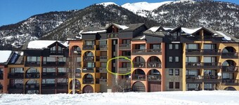 Superbe 3-pièces au Pied des Pistes, Plein sud