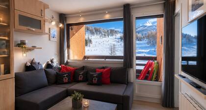 Superbe 3-pièces au Pied des Pistes, Plein sud
