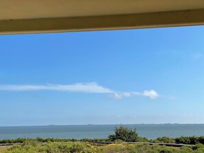 Blick von der Unterkunft