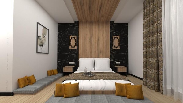 Habitación Deluxe | 1 habitación, escritorio y espacio para trabajar con laptop