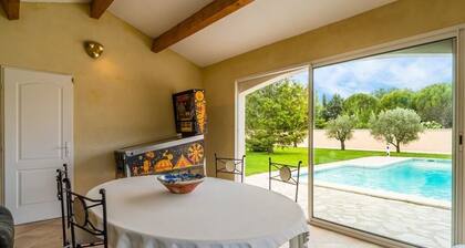 Alt01-belle Villa Provençale Avec Climatisation et Piscine Wifi Ping-pong