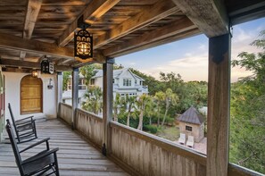 Terrace/patio - Incredible Coastal Castle on Sullivans Island (Sullivans Island)