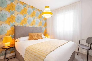 2 chambres, fer et planche à repasser, Wi-Fi, literie fournie