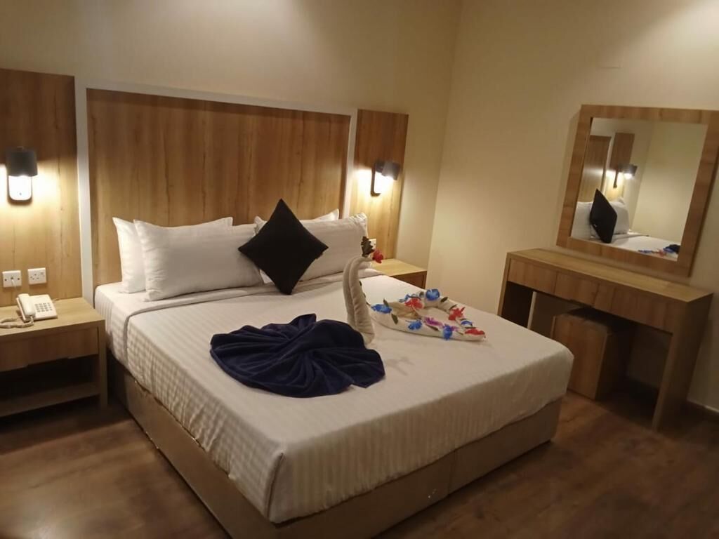 In-room safe, soundproofing, iron/ironing board, WiFi (free)