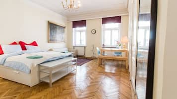 1 Schlafzimmer, Schreibtisch, Bügeleisen/Bügelbrett, kostenloses WLAN