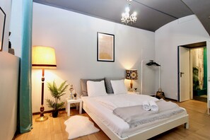 1 غرفة نوم ومكواة/لوح كي وواي فاي مجانًا