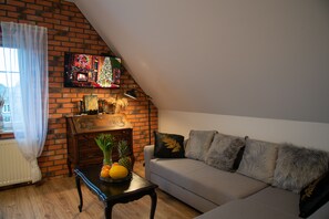 Comfort appartement | 1 slaapkamer, verduisterende gordijnen, een strijkplank/strijkijzer