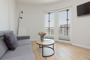 Monolocale, balcone | Soggiorno