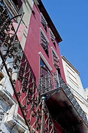 Fassade der Unterkunft