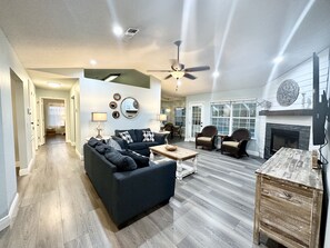 House, 4 Bedrooms | Living area | Smart TV - Bayou Breeze 4 Bedroom Home by RedAwning (Navarre)