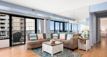 Amazing View from 2 BR 2 BA Beachfront Building with Indoor Pool