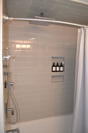 Hair dryer, towels, soap, shampoo - Plymouth Home, Pond and Private Beach Access (Plymouth)