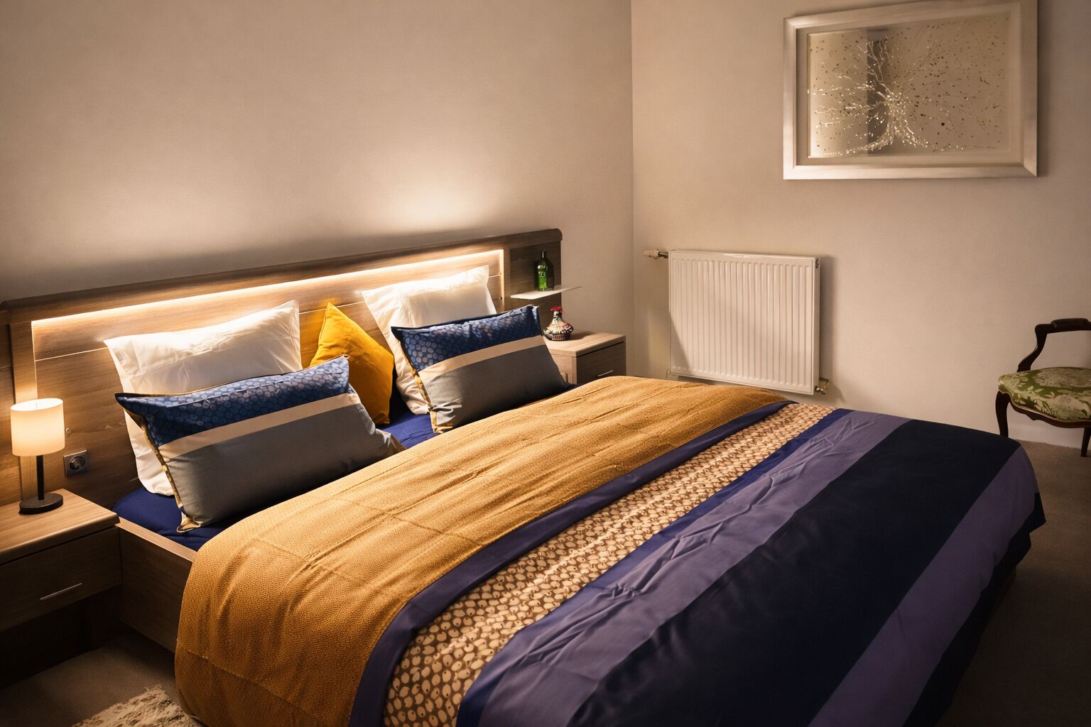 2 bedrooms, iron/ironing board, travel crib, free WiFi