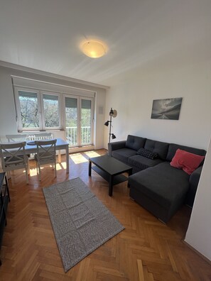 Family Apartment | Living area | Smart TV, Netflix, streaming services - Belgrade Center Apartment II (Belgrade)