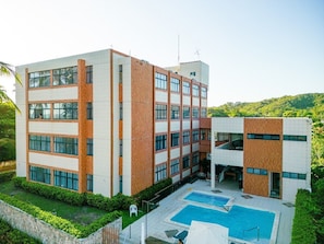 Fassade der Unterkunft