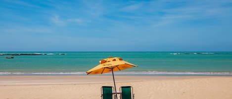 On the beach