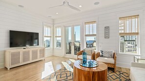 Smart TV - 🏝️75yds to the Beach-Gulf Views-Private Pool-5BR 30A~Beach Therapy (Inlet Beach)