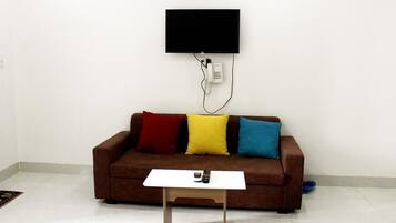 Allergitestet sengetøy, safe på rommet og skrivebord