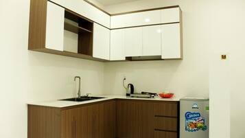 Spiseområde på rommet