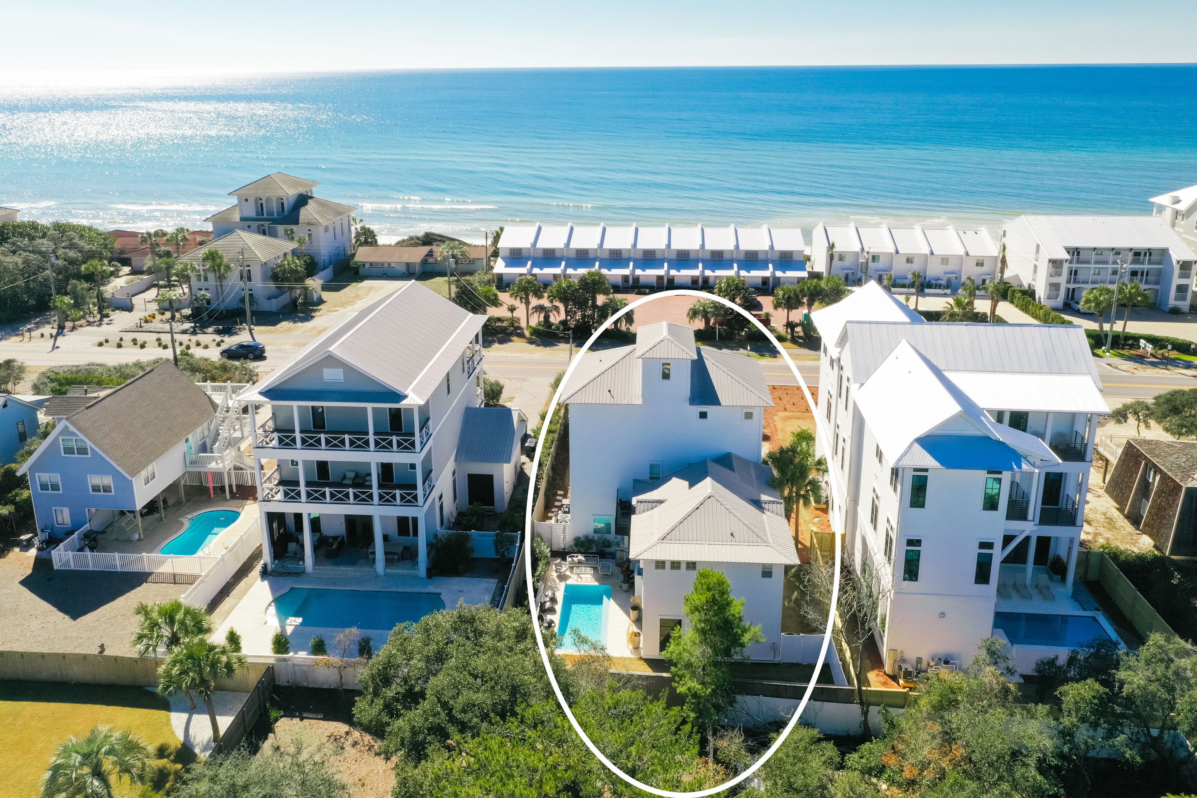 5-Star Guest Reviews * 30A * Gulf Views * Large Private Pool * Two Kitchens