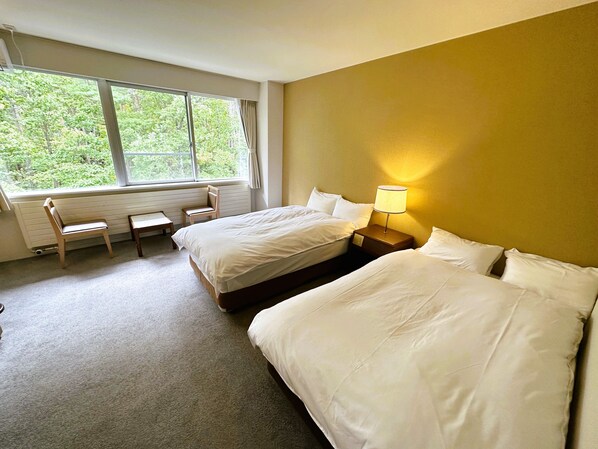 Habitación, no fumadores (Western Twin) | Wifi gratis y ropa de cama