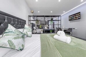 1 Schlafzimmer, Bügeleisen/Bügelbrett, WLAN, Bettwäsche