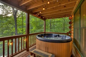 Baignoire à remous extérieure