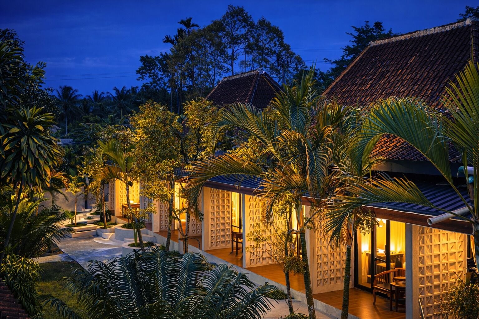 Voorkant van accommodatie