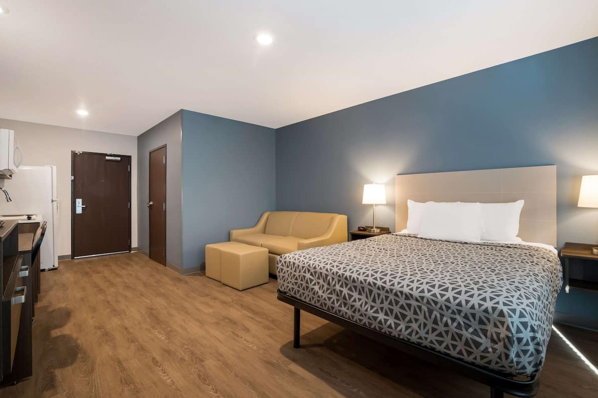 Standard Room, 1 Queen Bed with Sofa bed, Non Smoking | Desk, laptop workspace, blackout drapes, free WiFi