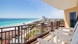 Condo, Multiple Beds, Pool Access, Ocean View ( flr10 - 3BR 3BA - (9)) | Balcony view - Westwinds 4786 (Miramar Beach)