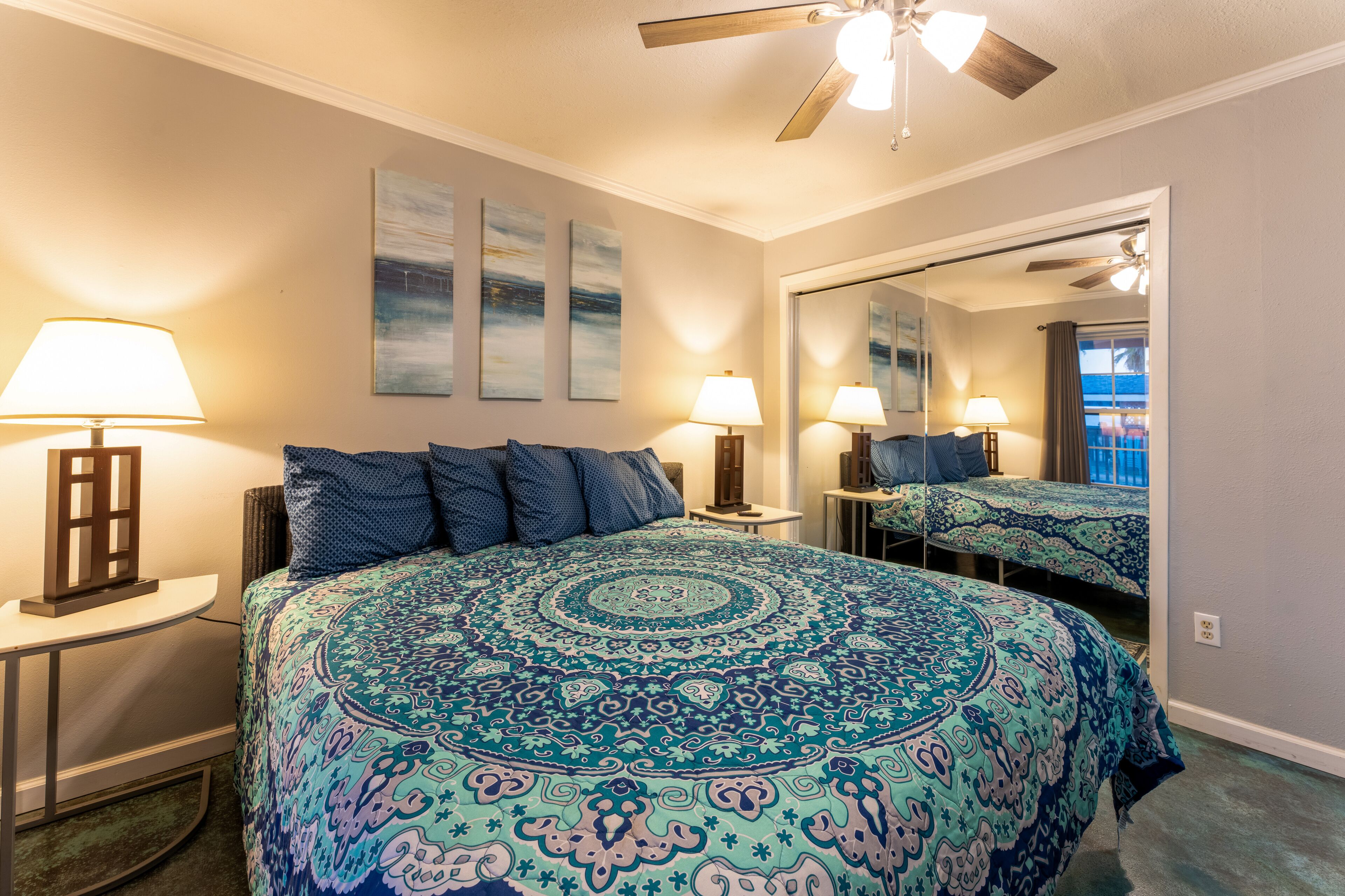 1 chambre, fer et planche à repasser, Wi-Fi, draps fournis