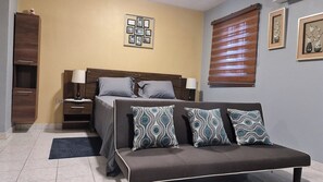 1 bedroom, iron/ironing board