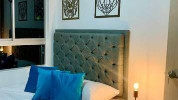 Desk, iron/ironing board, free WiFi, bed sheets