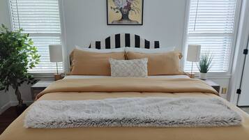 2 chambres, fer et planche Ă repasser, Wi-Fi gratuit, draps fournis