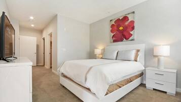 2 chambres, fer et planche à repasser, draps fournis