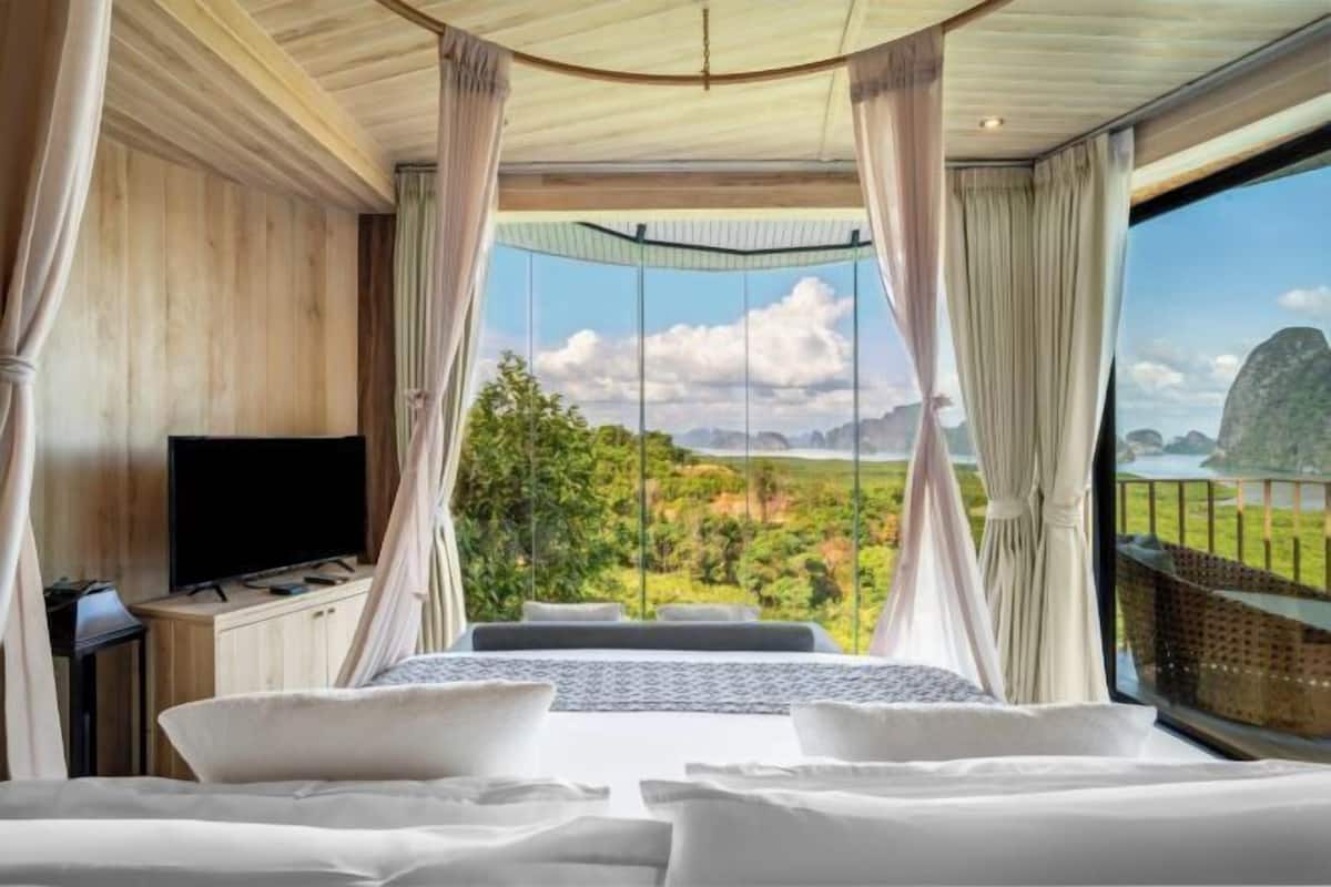 1 habitación, ropa de cama de alta calidad y minibar