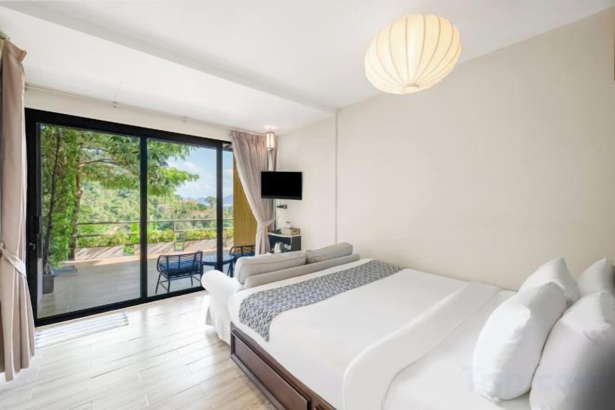 1 phòng ngủ, bộ đồ giường cao cấp, minibar, két bảo mật tại phòng 