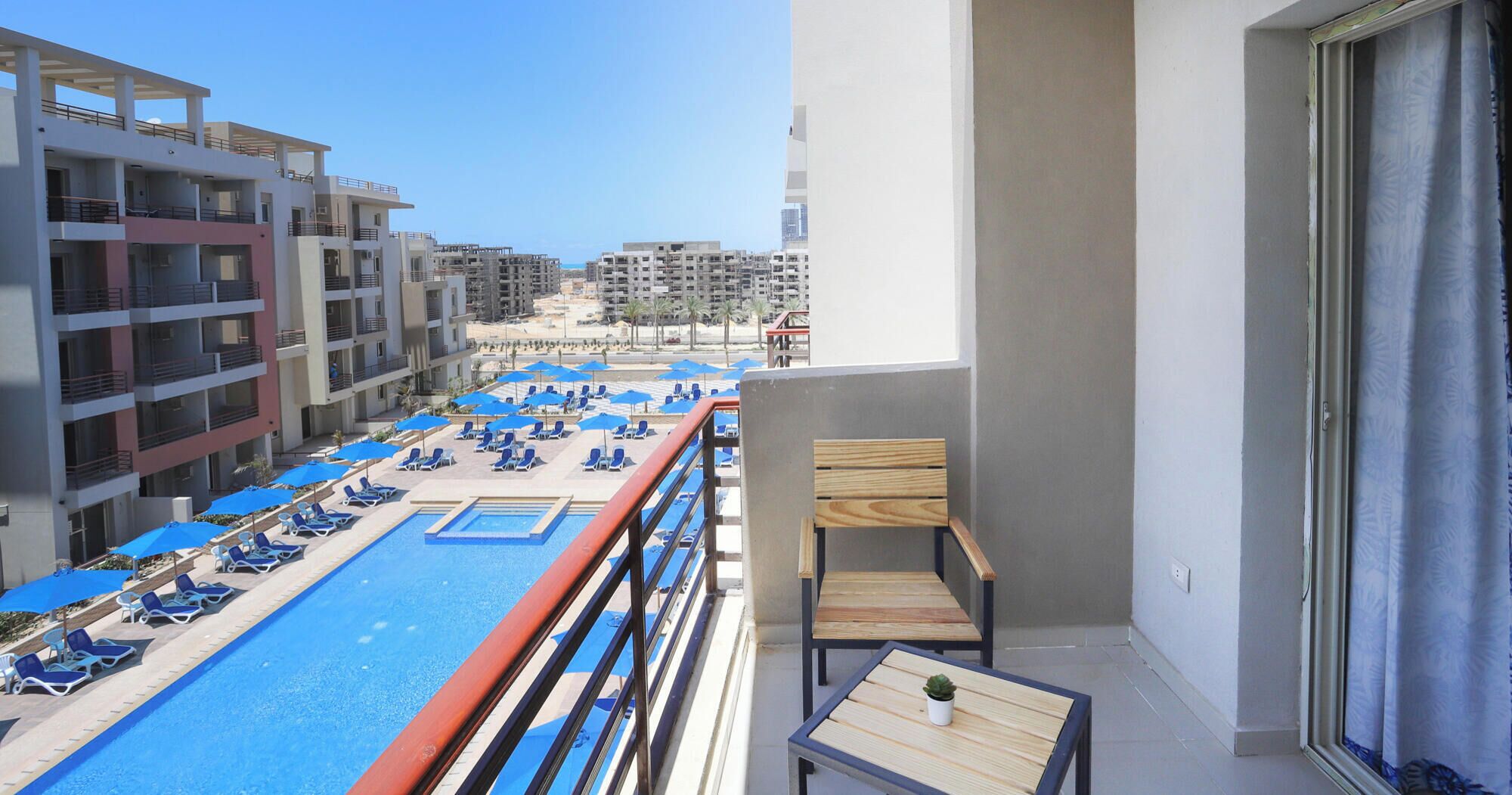 Vue depuis le balcon