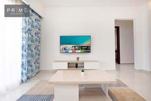 Căn hộ, 2 phòng ngủ, quang cảnh vườn | 1 phòng ngủ, két bảo mật tại phòng, màn/rèm cản sáng