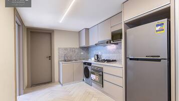 Standard-Apartment, 1 Schlafzimmer | 1 Schlafzimmer, Zimmersafe, Verdunkelungsvorhänge