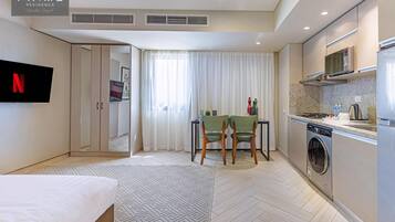 Standard-Studio | 1 Schlafzimmer, Zimmersafe, Verdunkelungsvorhänge