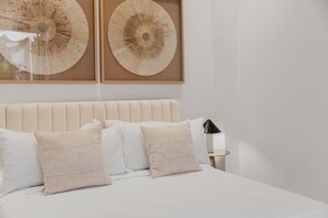 1 slaapkamer, een strijkplank/strijkijzer, gratis wifi, beddengoed