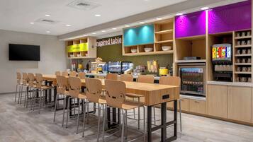 Petit déjeuner buffet compris tous les jours